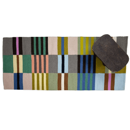 A World of Craft BARBRO Matta Mattor Flerfärgad 70x165 cm
