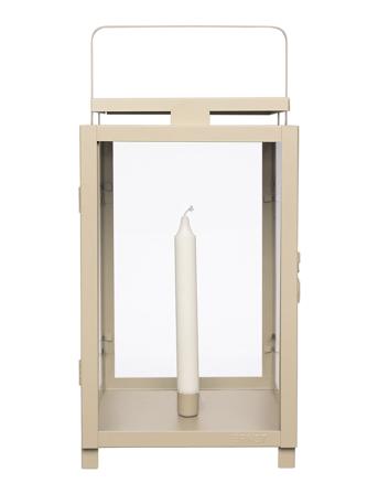 Lantern Home Decoration Candlesticks & Tealight Holders Indoor Lanterns Beige ERNST