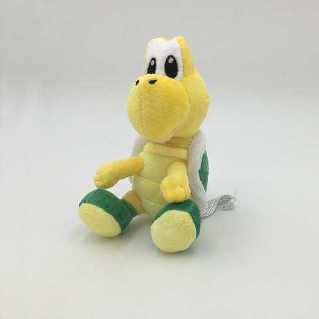 Super Koopa Myk Dukke, 15cm GRØNN
