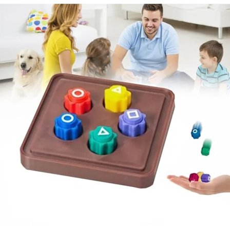 Squid Game 2, Koreansk Traditionell Spel, Koreansk Folklig Spelset – Jack Stone Spelset Inspirerat av Squid Game 2 (9 st + Bas), Familjeresespel