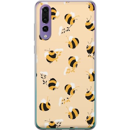 Kompatibelt Mobildeksel til Huawei Huawei P20 Pro Binkle Bee Mønster