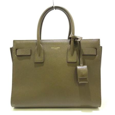 Saint Laurent Vintage Pre-owned Handbags Grøn, Dame Vintage Tasker, Størrelse: ONE Size