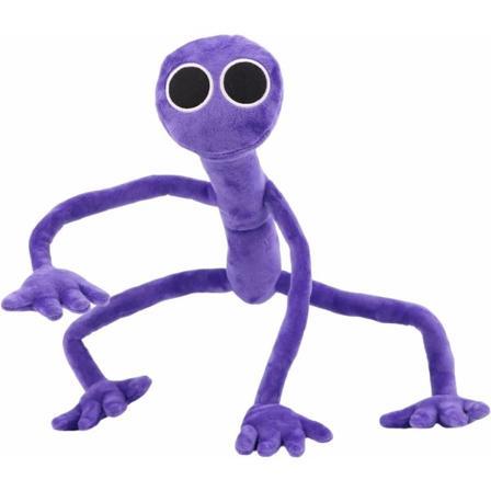 Rainbow Friends plysj leke tegneseriespill Utstoppet dukke barn Orang -1 Purple