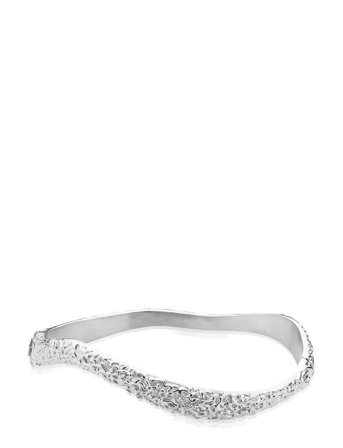 Sistie Wavy - Bracelet Steel - Silver - ONE SIZE