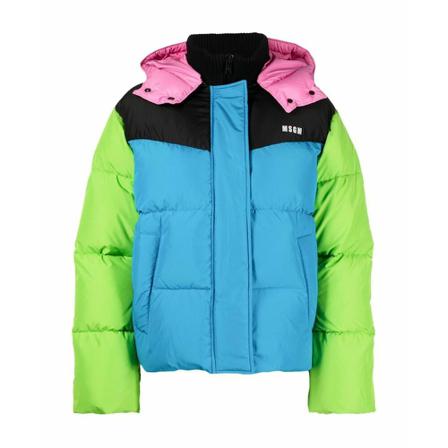 Msgm Down Jakke Blå, Dame