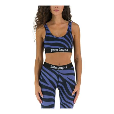 Palm Angels Bras , Blauw , Dames , Maat: XS Lingerie Sets