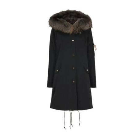By Baunbaek, Winter Jackets Zwart, Dames, Maat:S