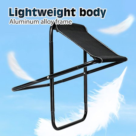 2 stk sammenleggbar krakk, mini sammenleggbar krakk med bæreveske sammenleggbar krakk, sammenleggbare krakker for voksne camping