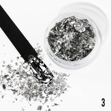 Nageldekorationer - Broken Mirror - 03