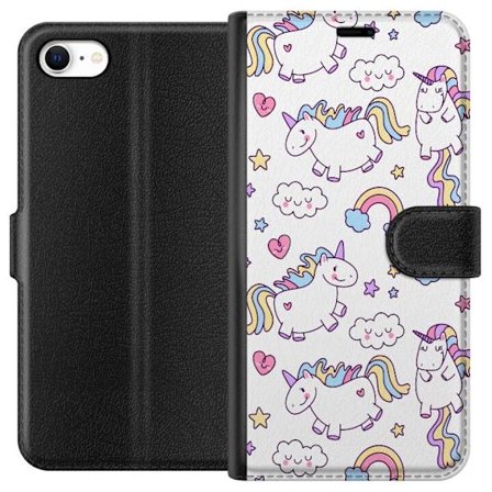 Kompatibelt Plånboksfodral till Apple Apple iPhone 6 Unicorn Pattern
