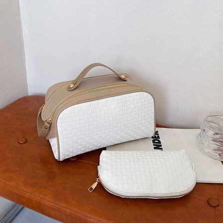 2kpl kosmetiikkalaukkujen säilytyspussit KHAKI