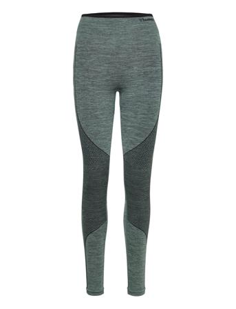 Hmlmt Aly Seamless Hw Tights Green Hummel