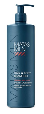 Matas Striber Men Hair & Body Shampoo For Normal Skin 500 ml, Skincare, Hår, Shampoo