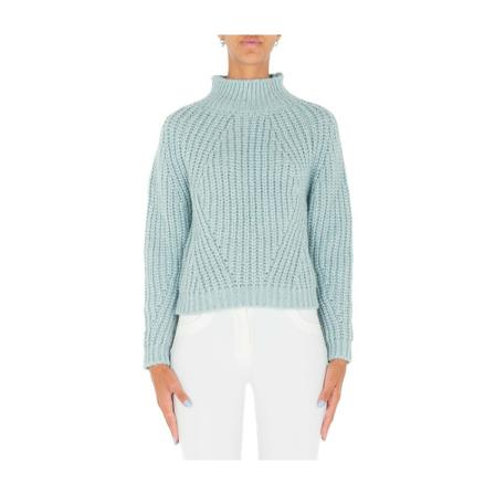 Nenette, Turtlenecks Blauw, Dames, Maat:S