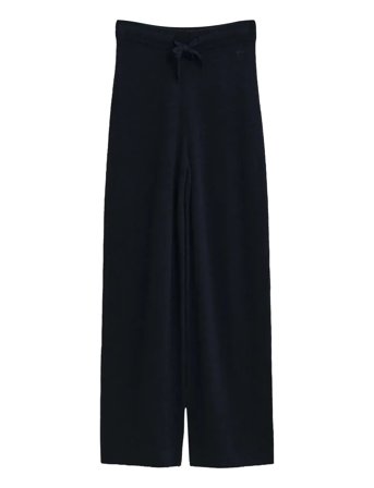 Wool Knitted Pants Blue GANT