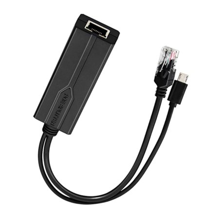 Lille POE Splitter USB C 5V Aktiv PoE til USB Adapter, 48V Input til 5V Output til Overvågningskameraer