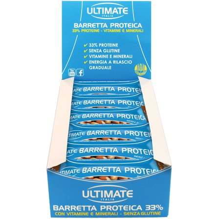 Ultimate Barretta Proteica Nocciola 24 Pezzi