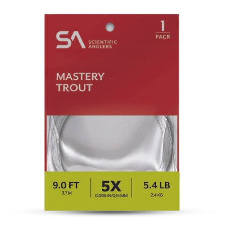SA Mastery Trout Leader 12' - 4X (0,18 mm)
