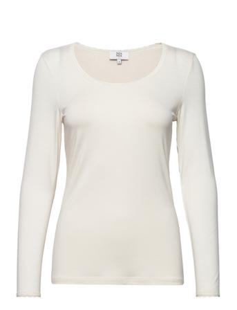 Long Sleeve T-Shirt T-shirts & Tops Long-sleeved Vit Noa Noa