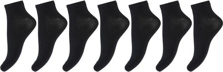 Decoy Sneakers strømpe 7-pak Sort 37-41, Tøj & Bolig, Ankelsokker, Damesokker