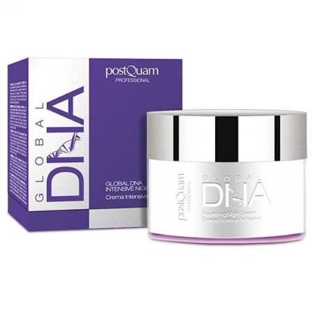 Nattkräm - POSTQUAM - Global DNA - 50 ml - Fuktgivande och redensifierande - Hypoallergenisk
