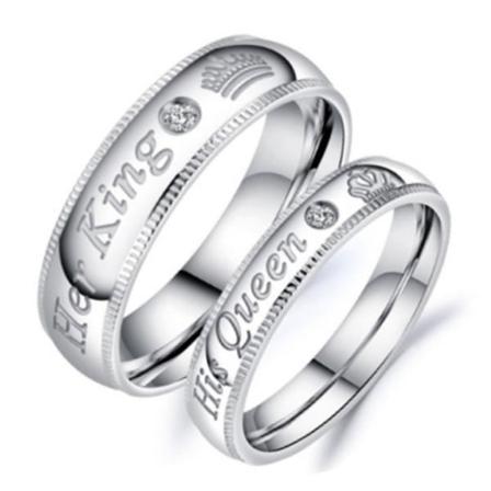 Parringer Vielsesringer Menn Kvinner Legering Ringsett Romantisk Smykker Parring For Elskere Jubileumstilbehør