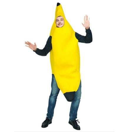 Banankostyme Halloween scene kostyme Dress Up Cosplay