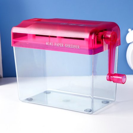 A4 Manuell Papirmakulator med Skjæremekanisme, Ideell Kompatibel med Små Rom