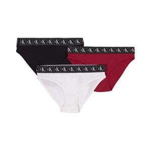 Kids - Calvin Klein 3-Pack Blissful Berry/Black/White Briefs 12-14 years - Underwear - 12-14 years - Pink