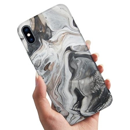iPhone X/XS - Deksel/Mobildeksel Marmor