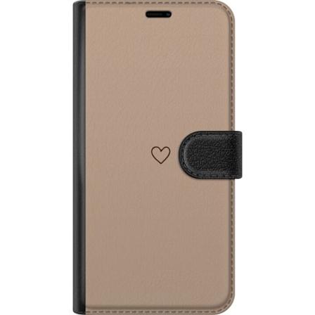 Samsung Galaxy S24 FE Lommeboketui Hjerte Brun