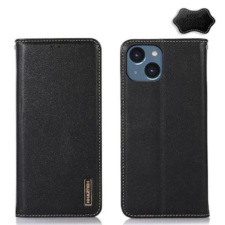 KHAZNEH Nappa- phone case för iPhone 15