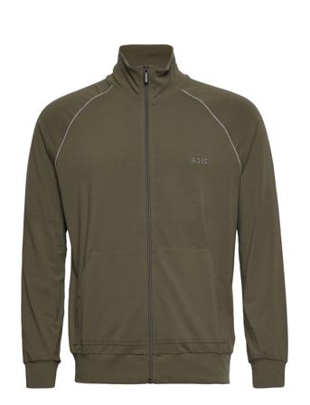 Mix&Match Jacket Z Svetari Collegepaita Khaki Green BOSS