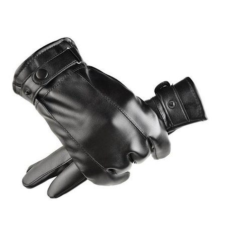 2 par berøringsskjerm hansker herre høst og vinter vasket skinn