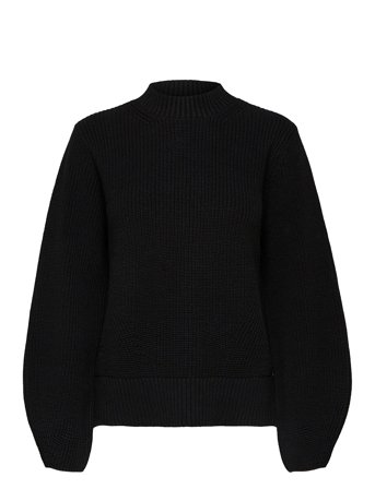 Selected | Slfleslie Ls Knit O-Neck B | S