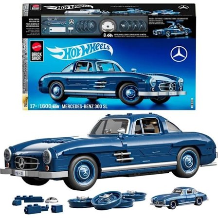Byggset - HOT WHEELS - Mercedes-Benz 300 SL - Flerfärgad - Barn - Blanda