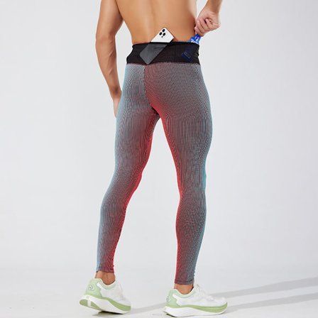 2025 Yogabyxor Sport Fitness Dubbla lager Fukttransporterande Andningsbara Maratonlöpning