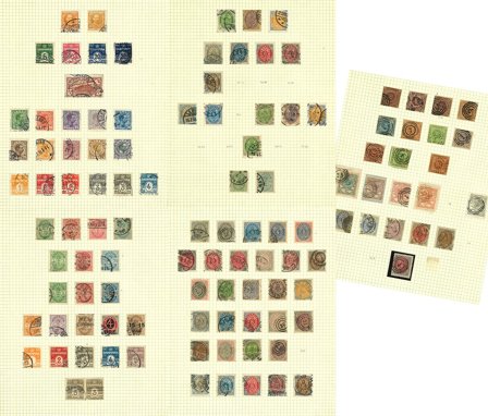 Danmark 1851-1974 - Samling i springbind