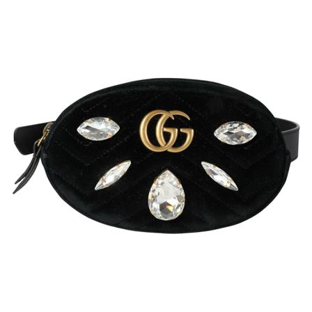 Gucci Vintage, Pre-owned Belt Bags Zwart, Dames, Maat:ONE Size