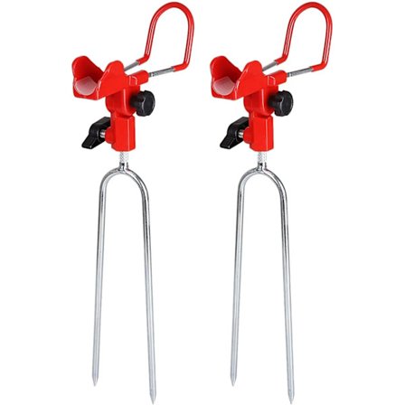 2-pack Universal Fiske-spöhållare för Fiske vid Strand och Bank