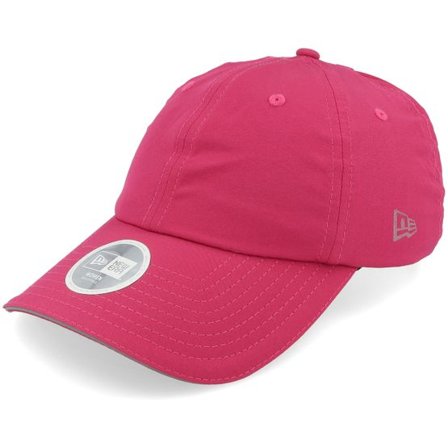 New Era - Rosa unconstructed Keps - Womens Pigtail Open Back Cap Cherry Jam Dad Cap @ Hatstore