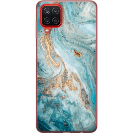 Samsung Galaxy A12 Deksel / Mobildeksel - Magisk Marmor