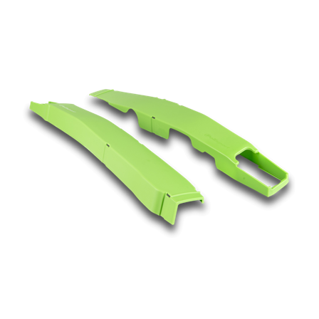Polisport Swingarm Guard Green - Kawasaki KX 450F 2012-2015