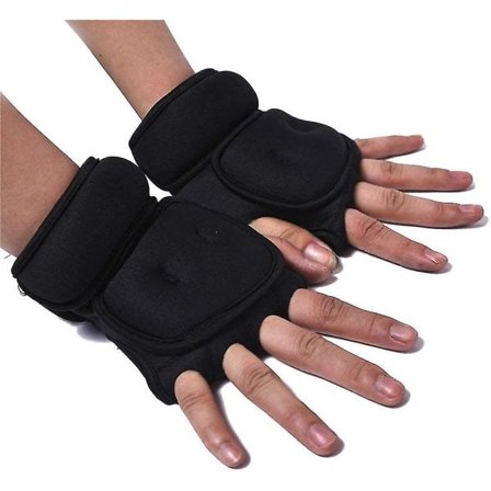 Vægt Handsker, 1 Par Sports Fitness Gym Åndbar Træning Hånd Sandpose Vægt