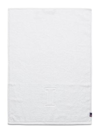 Monogram Towel Letter I Home Bathroom Textiles Towels & Bath Towels Hvit Lexington Home