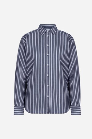 CAMILLA PIHL - Fritilia Shirt - Navy Stripe - 34