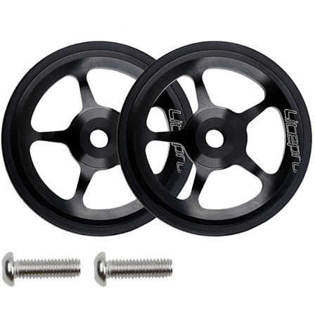 Litepro Easy Wheel och Förlängningsstång för Brompton Bakre Bagagehållare Easywheel Teleskopstång