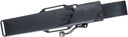 Fällkniven A1xez Zytel-tuppi, musta