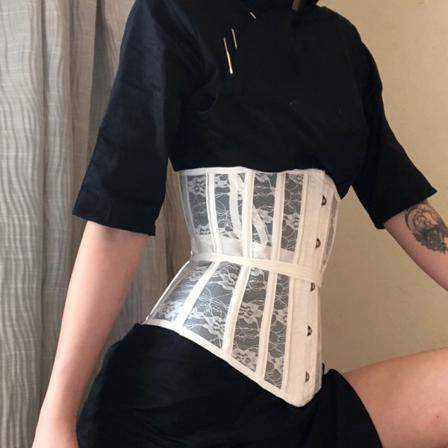 Gotisk Sexig Spetskorsett För Kvinnor Shaper