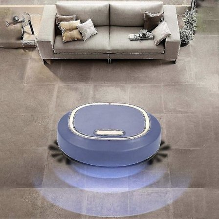 Robotdammsugare, 3-i-1 golvdammsugare och mopp, superstark sugkraft, 1500pa robotdammsugare med moppfunktion, idealisk för djurhår